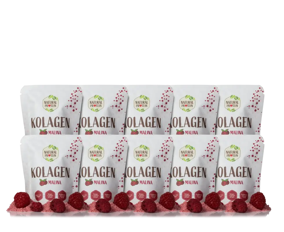 Kolagen - Malina (10 g) 10 kusů