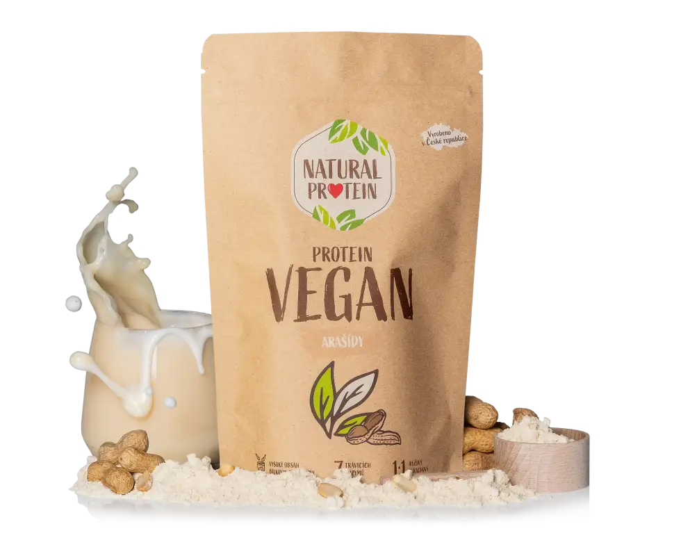 Veganský protein - Arašídy