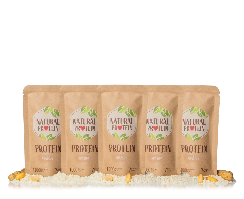 Arašídový protein (35 g) 5 kusů