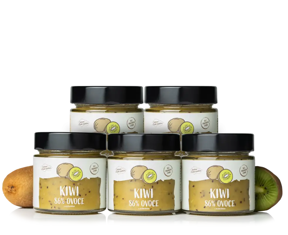 Kiwi džem 5 kusů