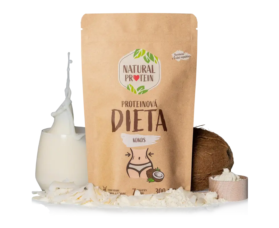 Proteinová dieta - Kokos 3 kusy