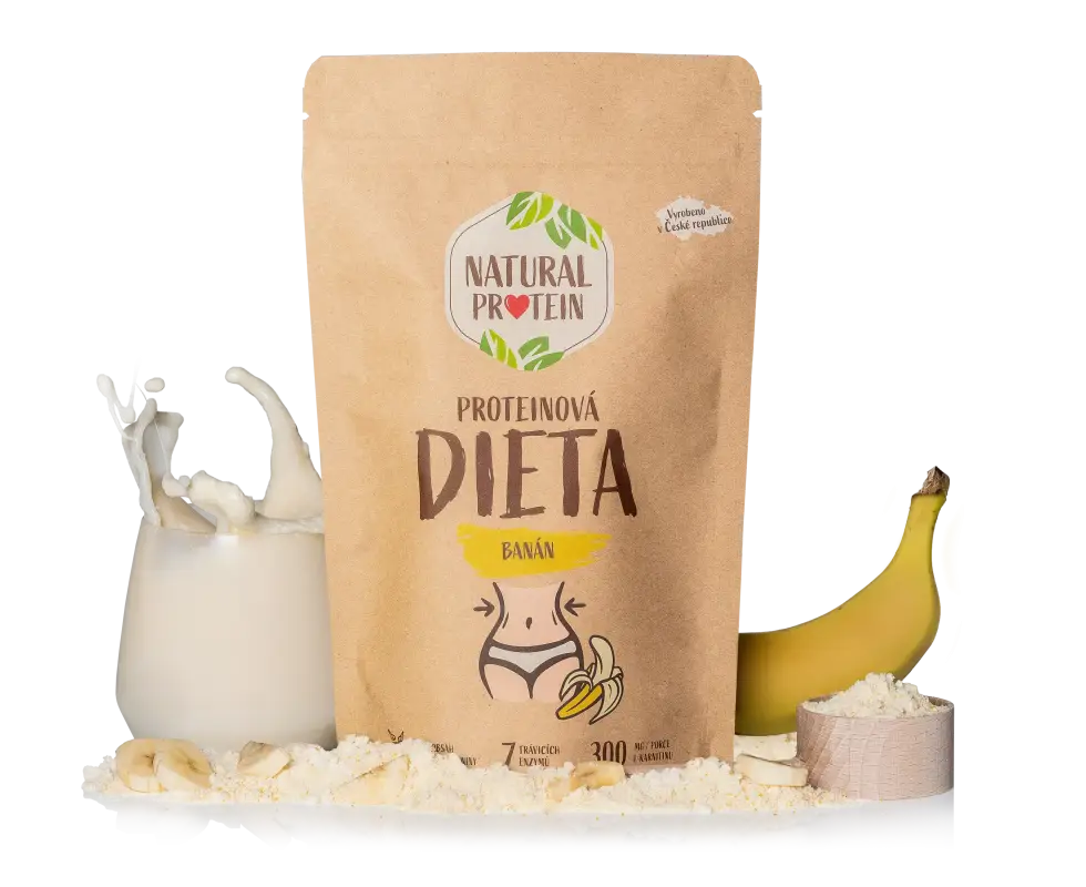 Proteinová dieta - Banán 3 kusy