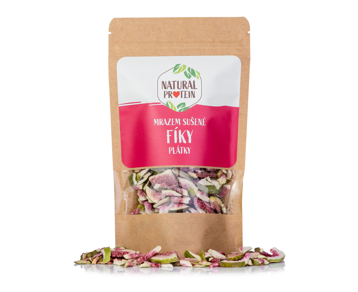 Mrazem sušené fíky plátky 1 kus