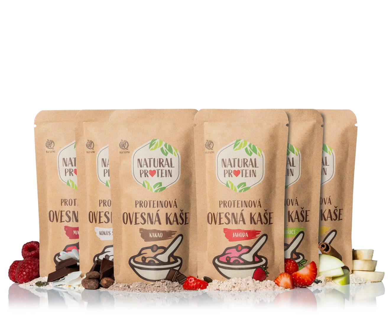 NaturalProtein STARTER PACK proteinové ovesné kaše