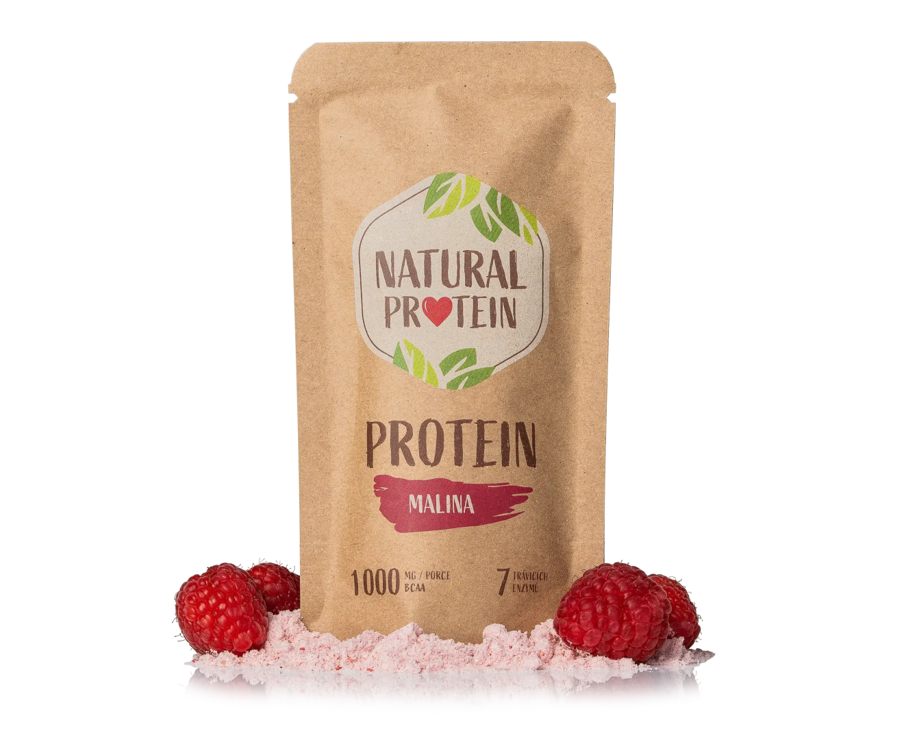 NaturalProtein Malinový protein (35 g)