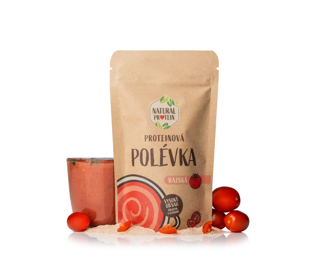 NaturalProtein Proteinová polévka rajská