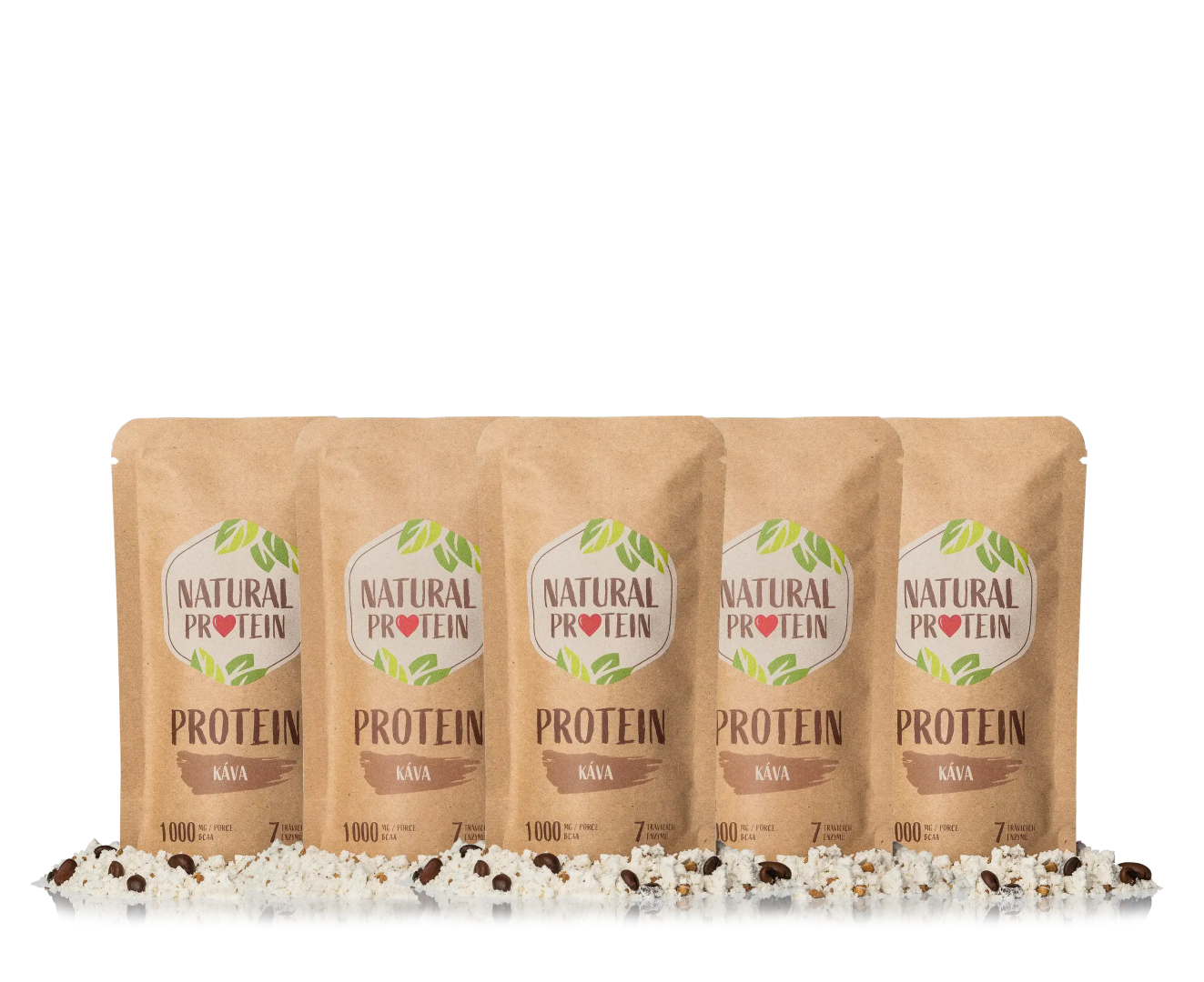 Kávový protein (35 g) 5 kusů