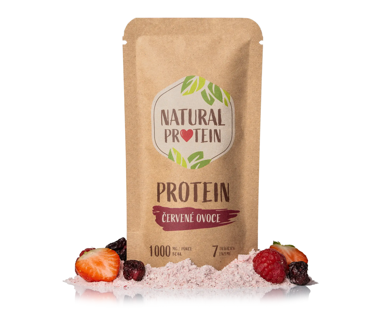 Protein s červeným ovocem (35 g) 1 kus