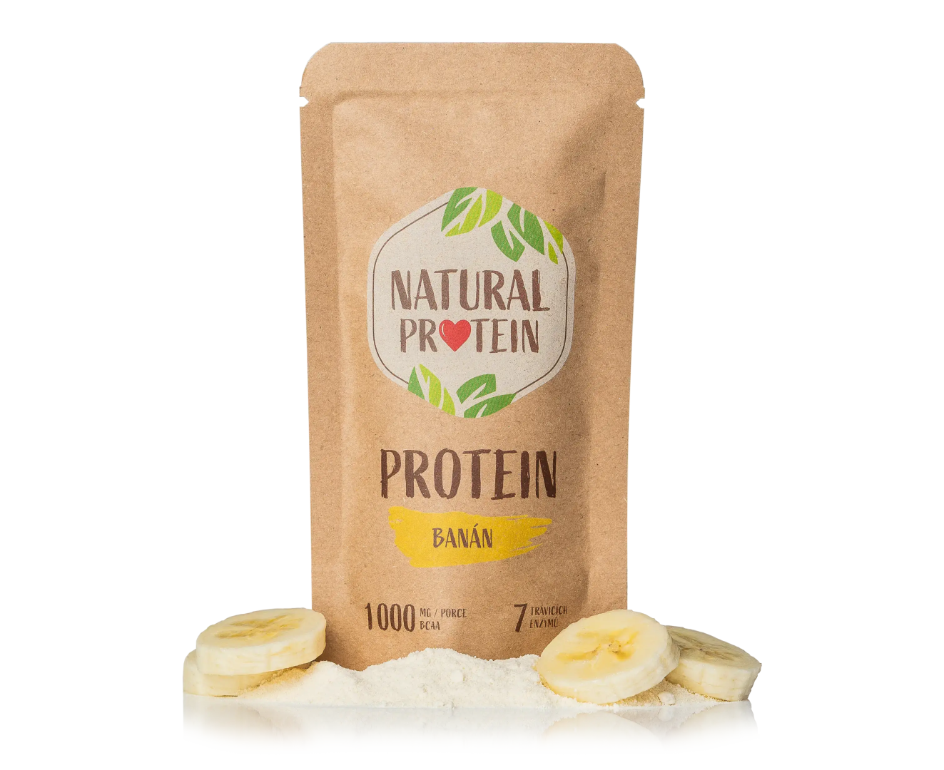 NaturalProtein Banánový protein (35 g)