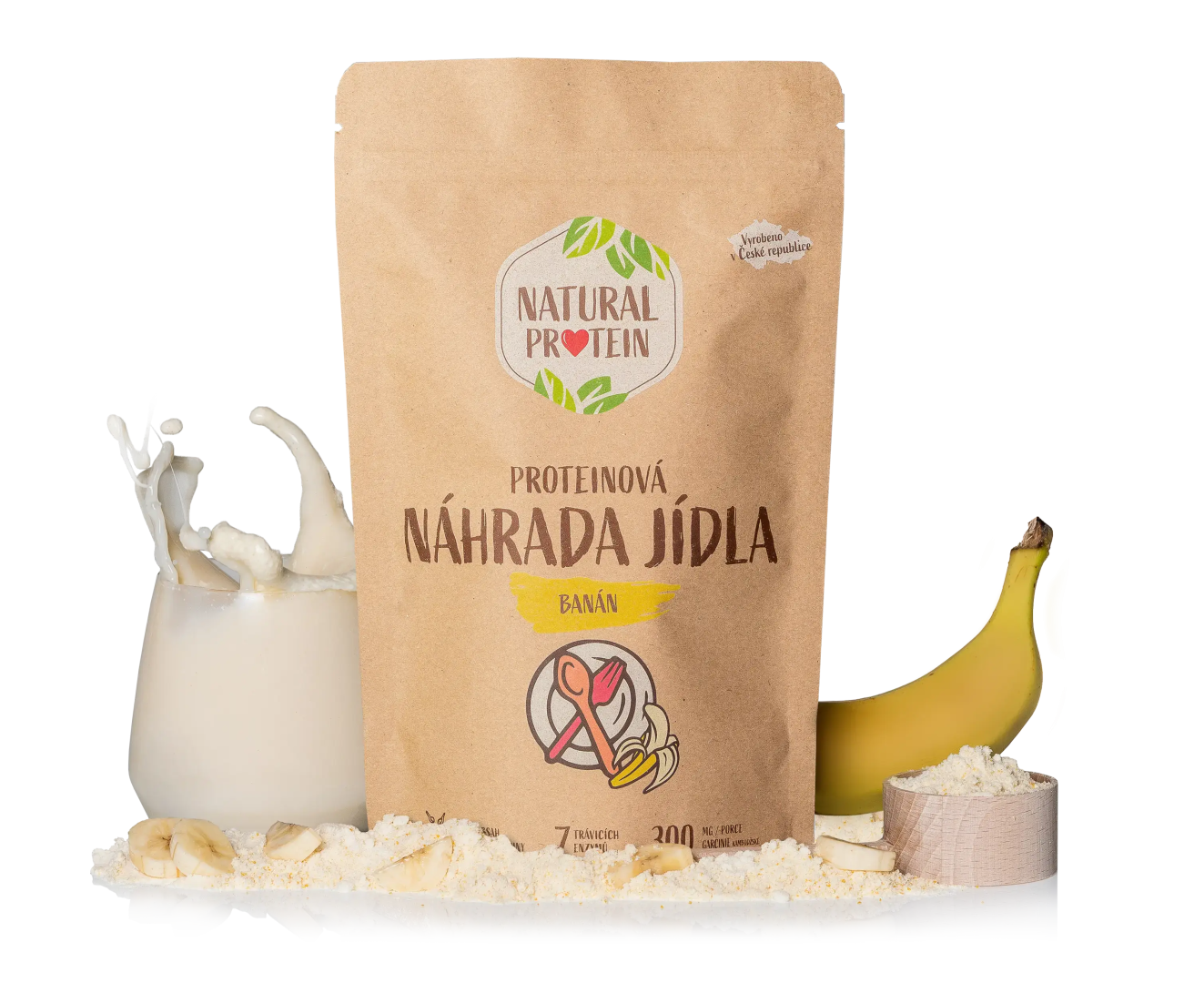 NaturalProtein Náhrada jídla Banán