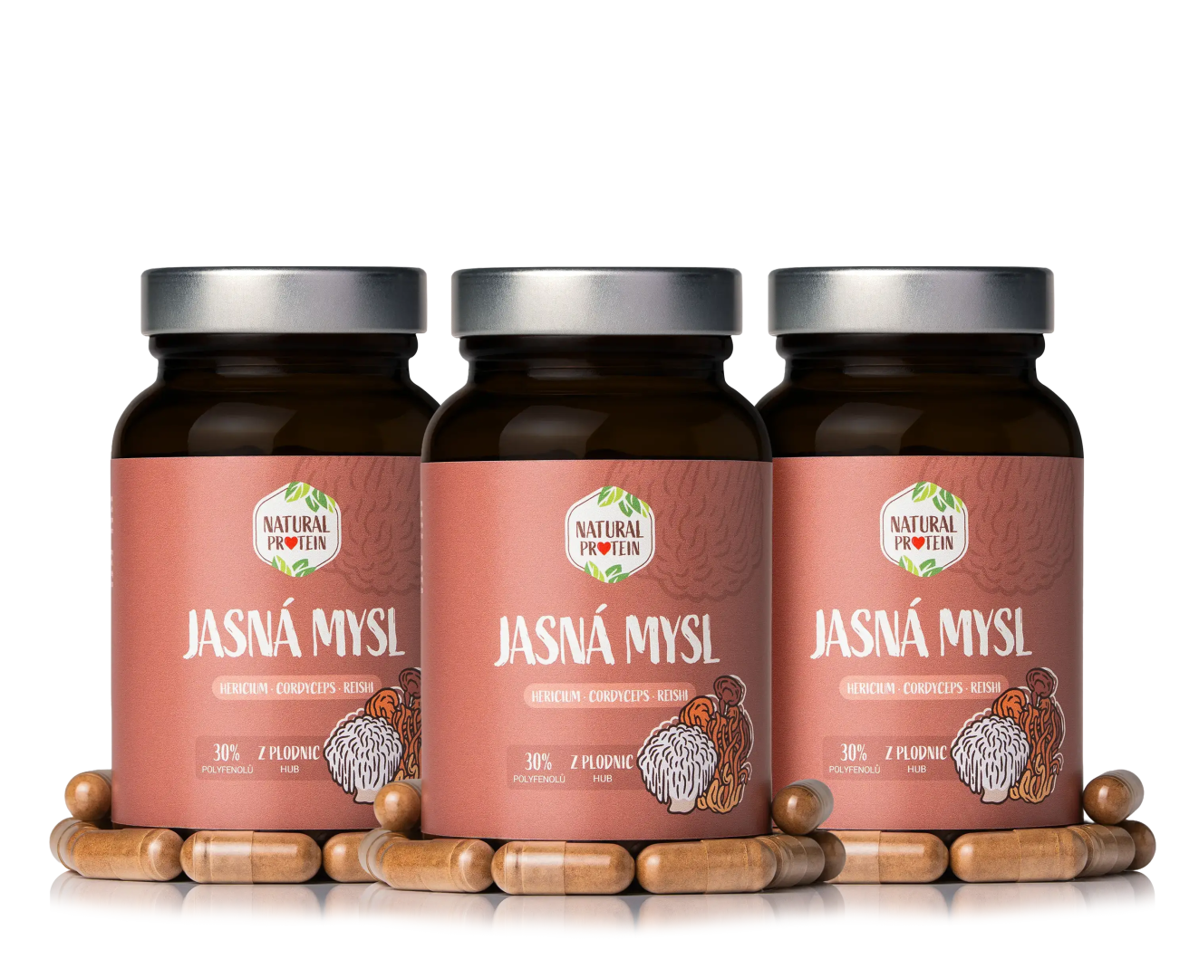 NaturalProtein Jasná mysl (kapsle) 3 ks