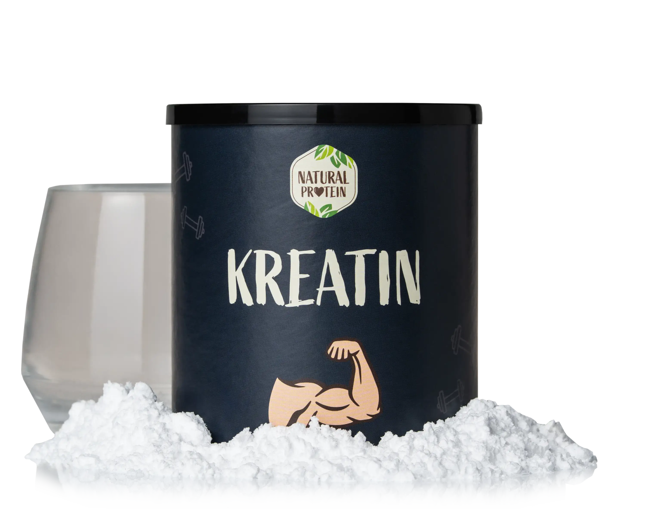 NaturalProtein Kreatin monohydrát (prášek)