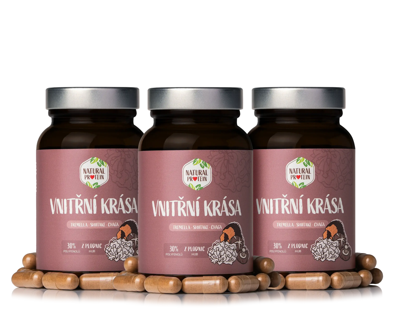 NaturalProtein Vintřní krása (kapsle) 3 ks