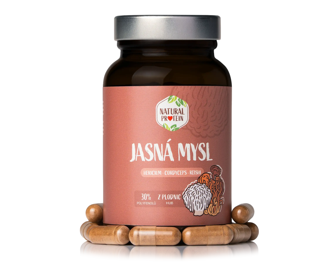 NaturalProtein Jasná mysl (kapsle)