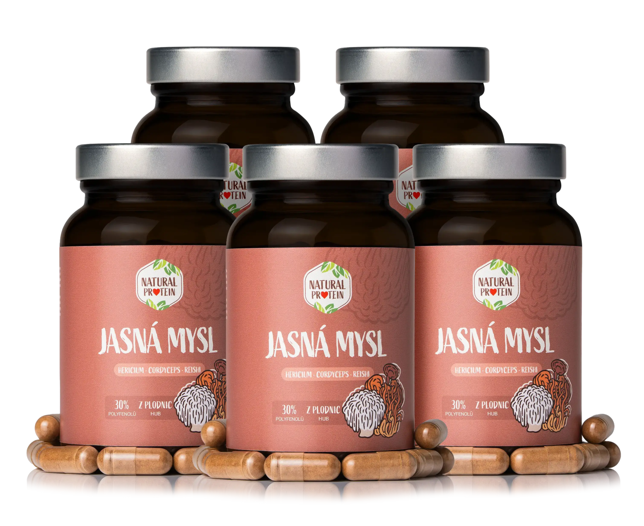 NaturalProtein Jasná mysl (kapsle) 5 ks