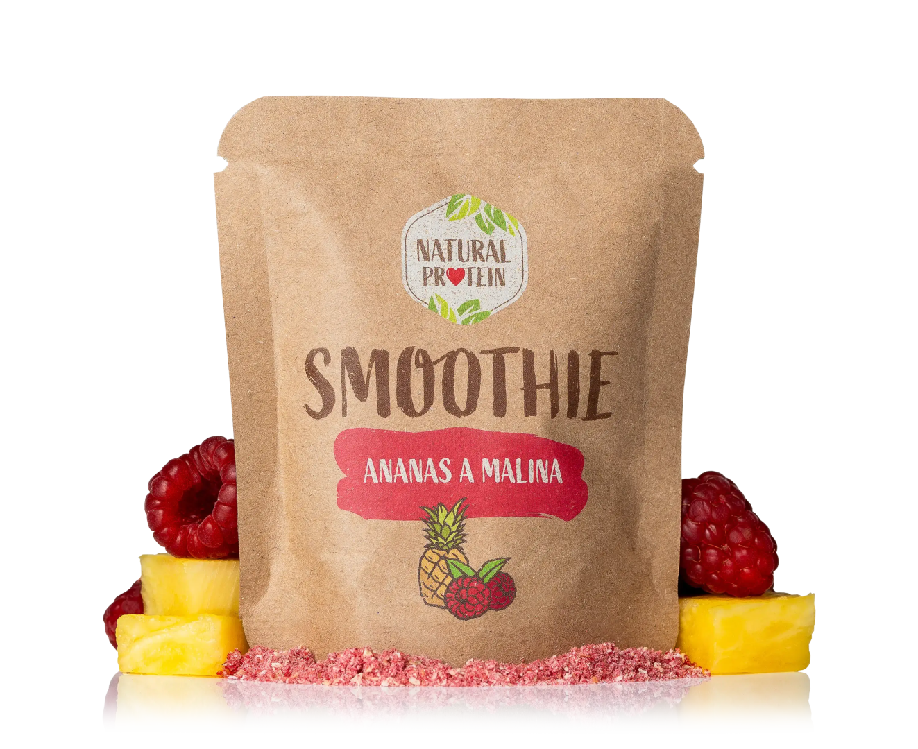 NaturalProtein Smoothie Ananas + Malina