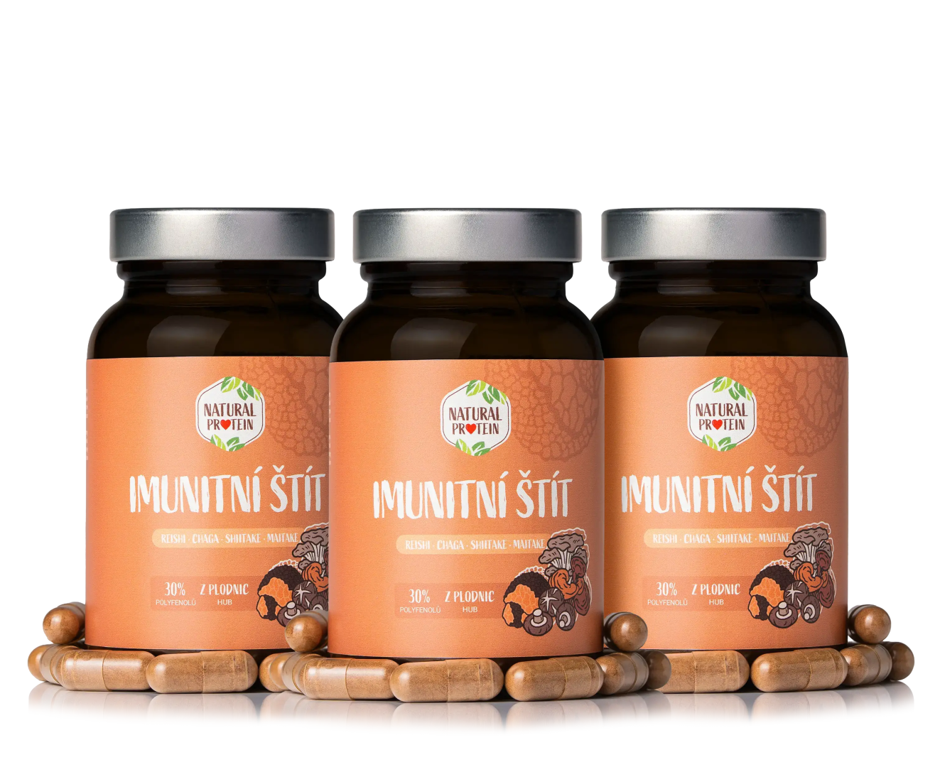 NaturalProtein Imunitní štít (kapsle) 3 ks