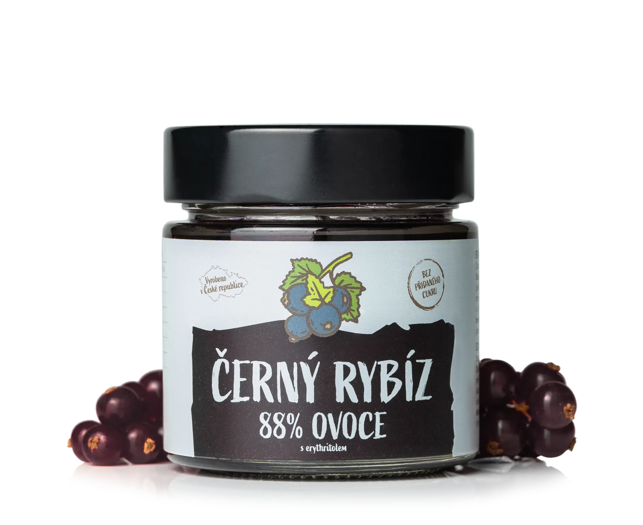 NaturalProtein Černý rybíz džem