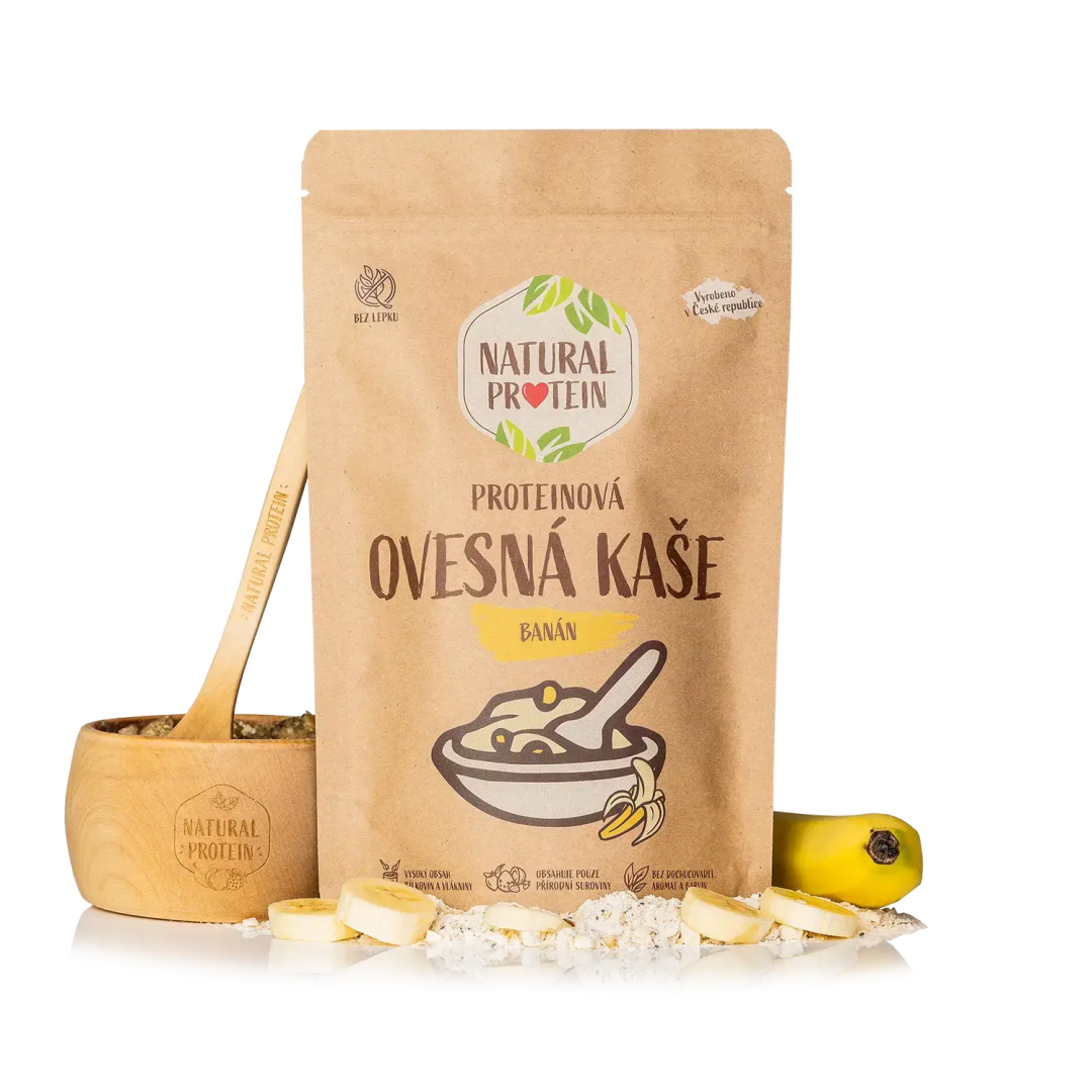 NaturalProtein Proteinová ovesná kaše Banán