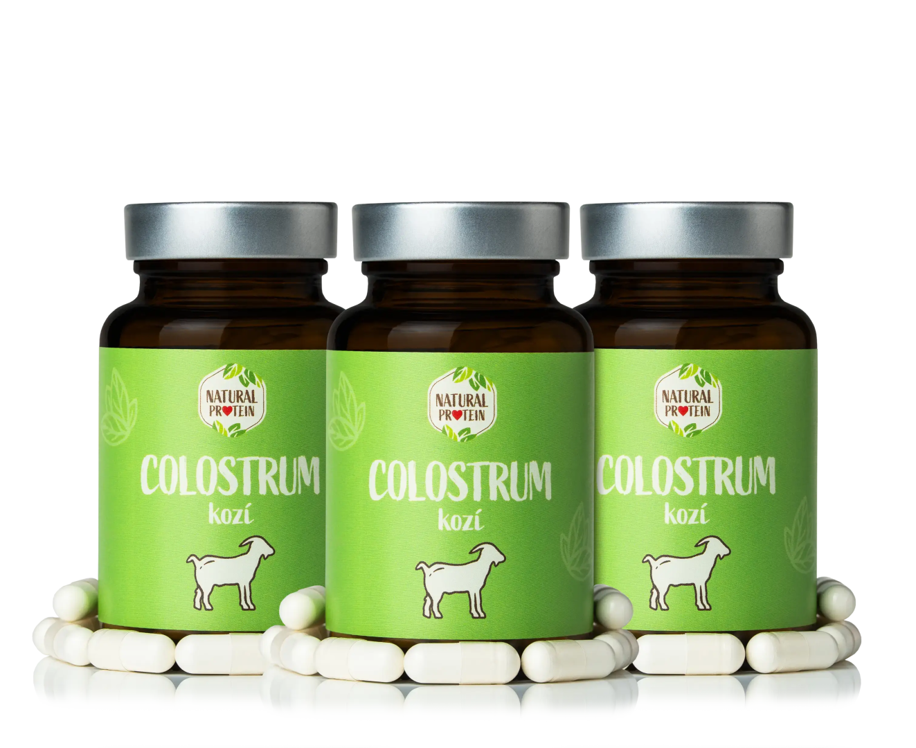 Levně Kozí colostrum 3 ks