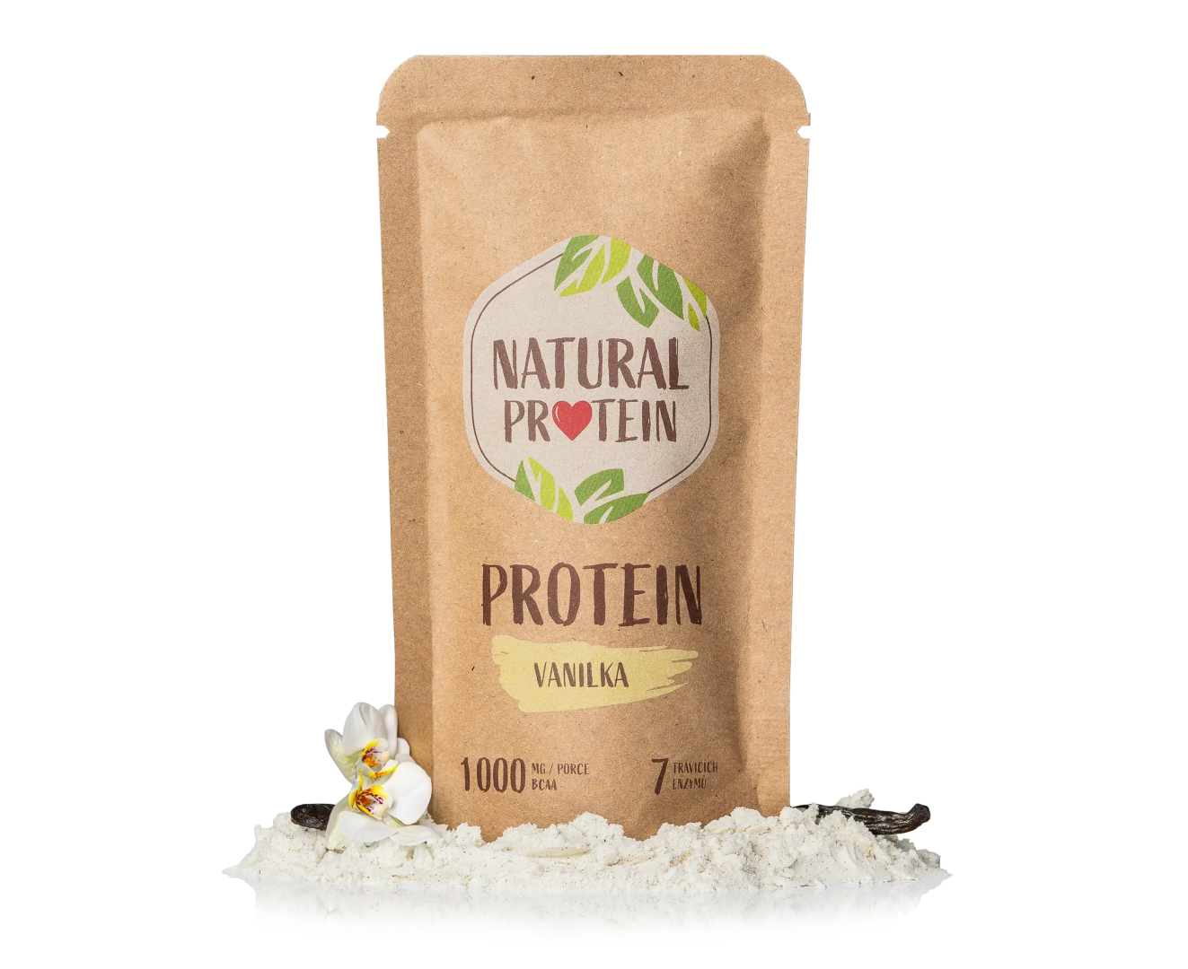 NaturalProtein Vanilkový protein (35 g)