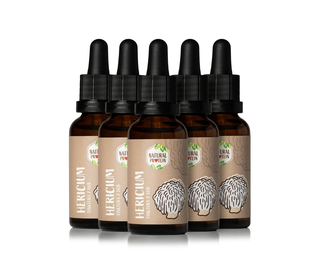 NaturalProtein Tinktura Hericium 5 ks