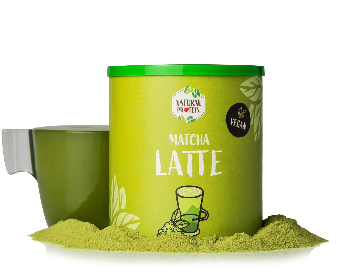 NaturalProtein Matcha Latte vegan 300g