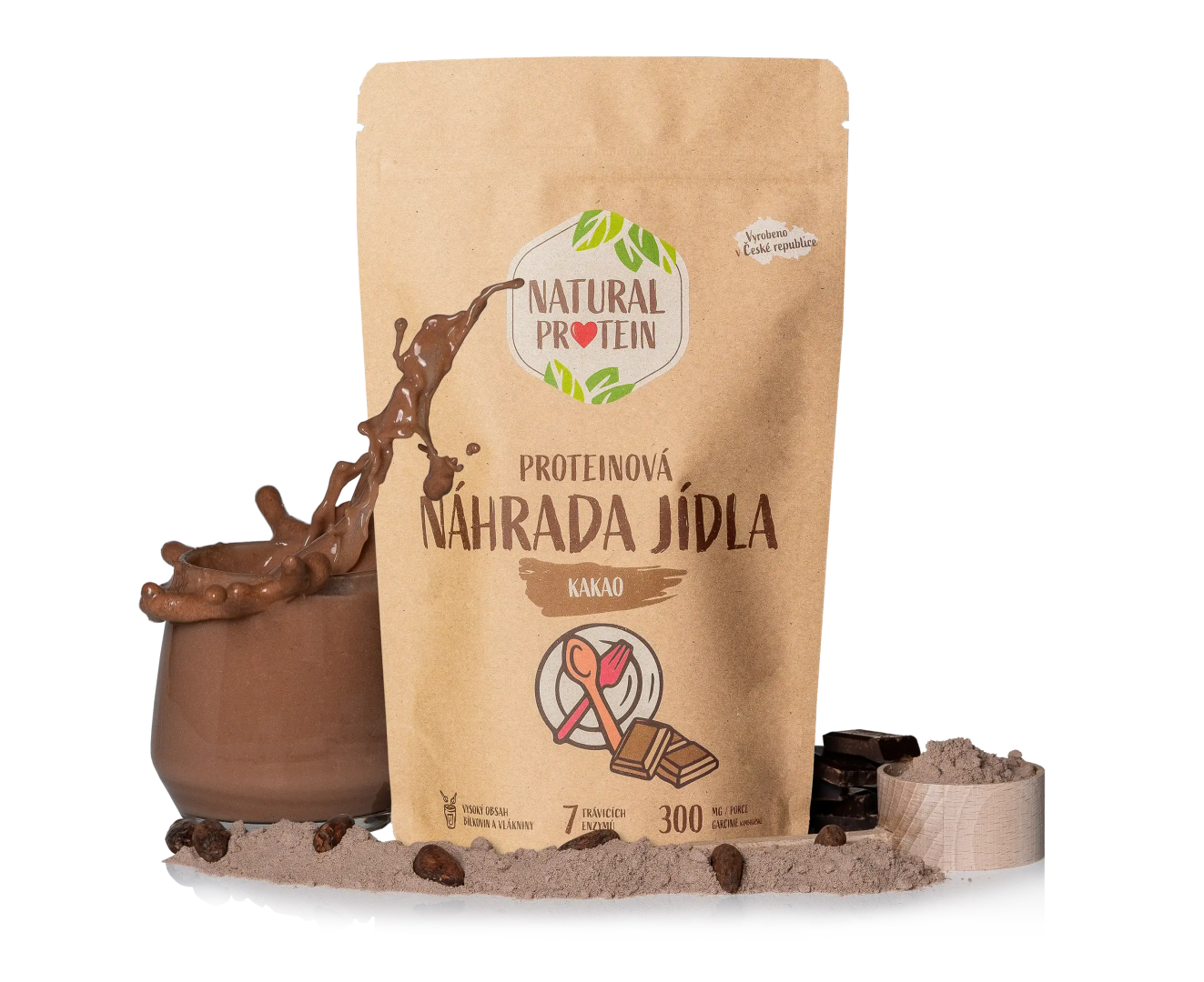 NaturalProtein Náhrada jídla Kakao