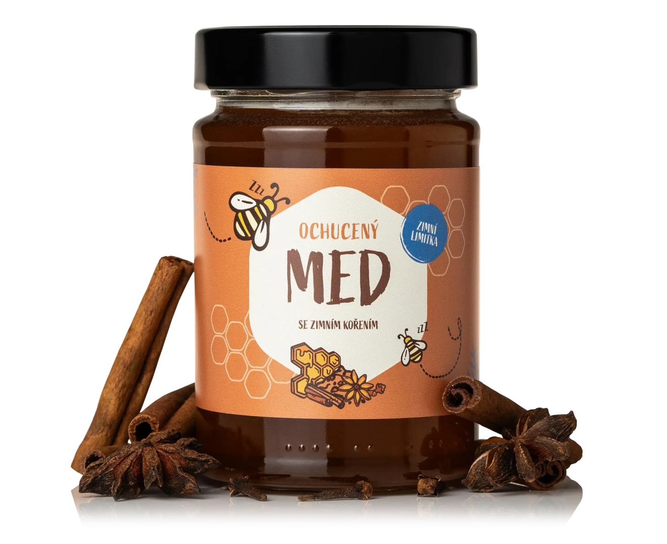 NaturalProtein Akátový med se zimním kořením