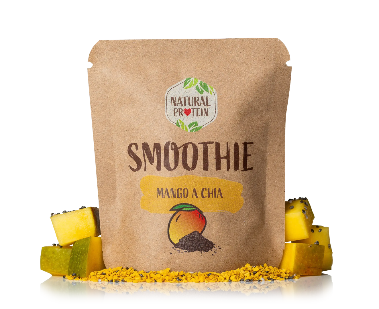 NaturalProtein Smoothie Mango a Chia