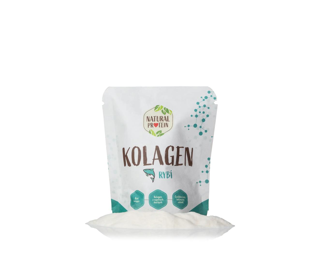 NaturalProtein Kolagen rybí (10 g - krása, vlasy, nehty)
