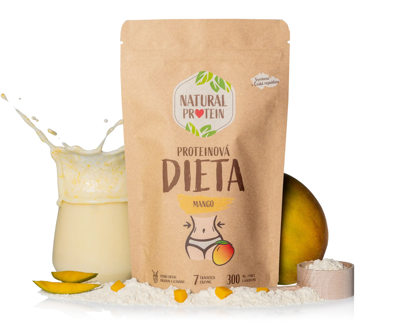 NaturalProtein Proteinová dieta Mango
