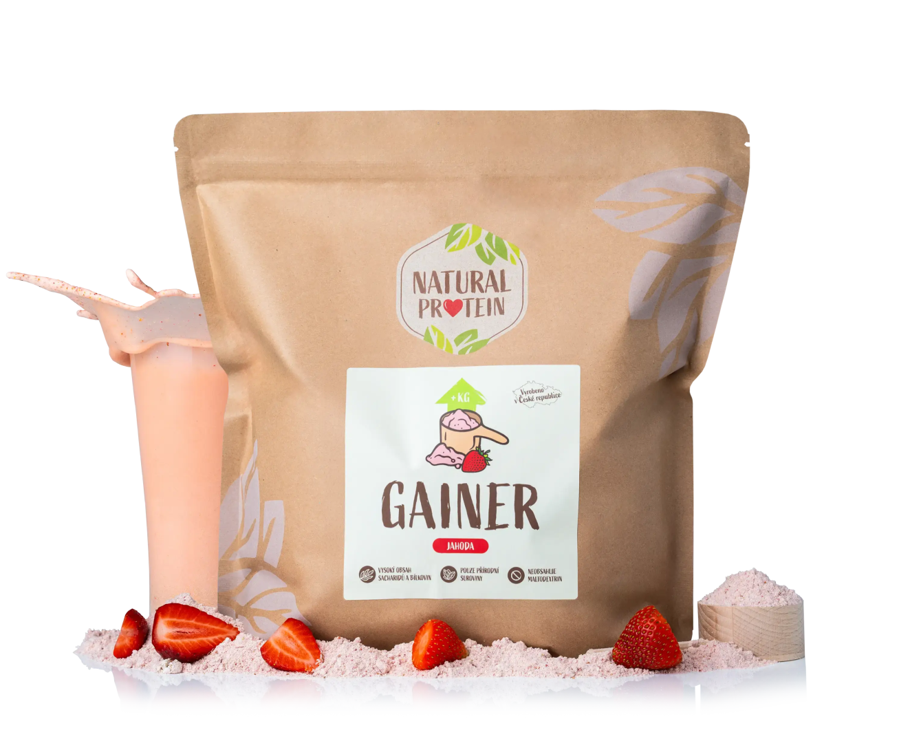 NaturalProtein GAINER Jahoda