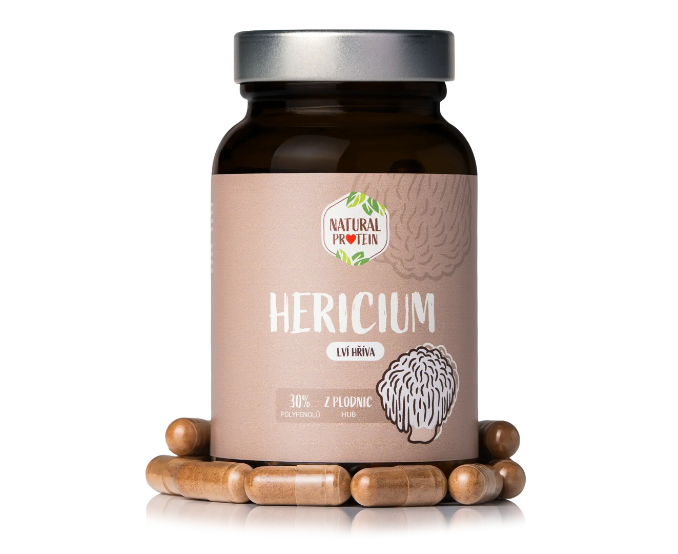 NaturalProtein Hericium (kapsle)