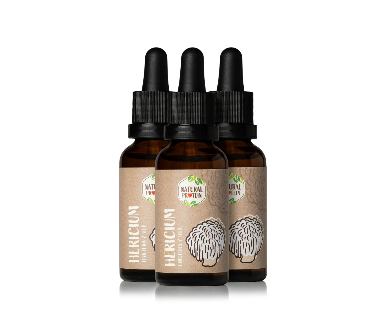 NaturalProtein Tinktura Hericium 3 ks