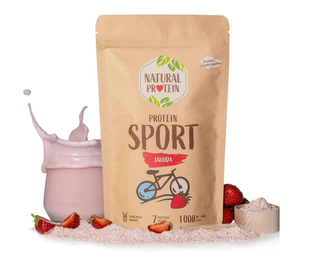 NaturalProtein Sport Jahoda