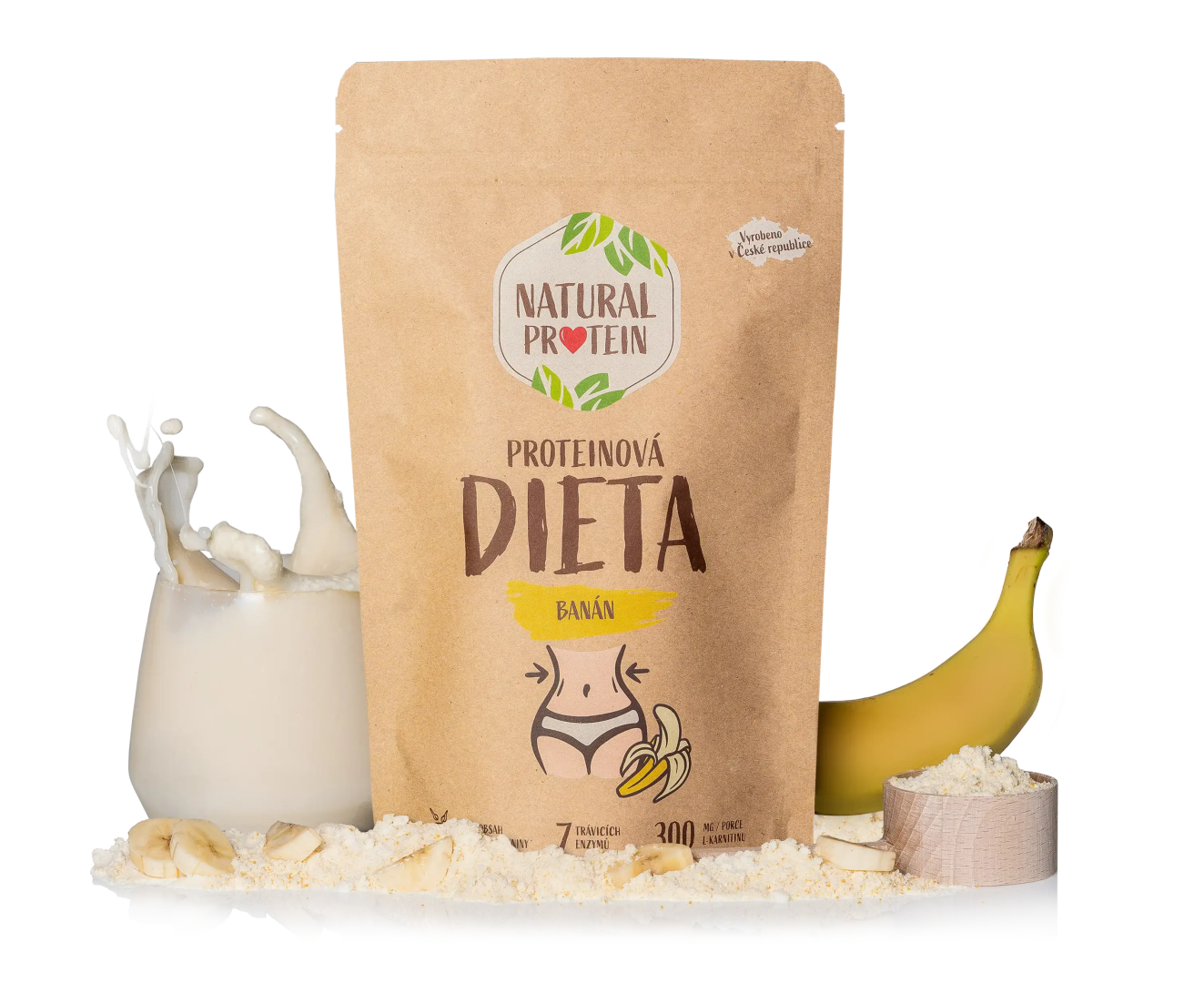 NaturalProtein Proteinová dieta Banán
