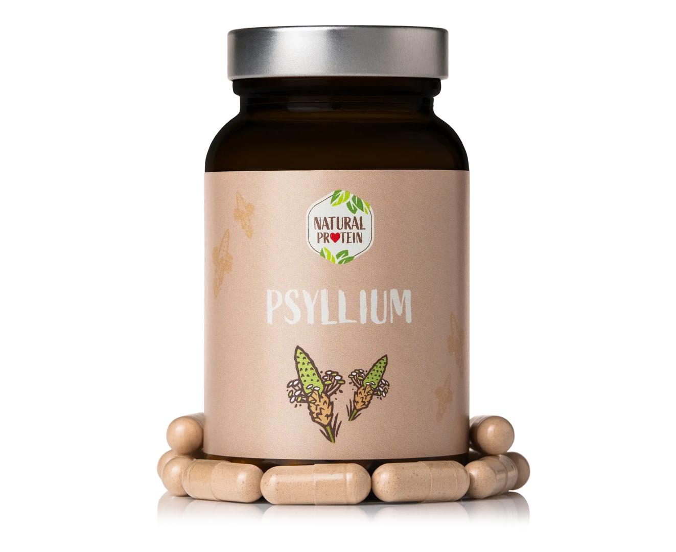 NaturalProtein Psyllium (kapsle)