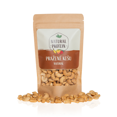 Kešu pražené Natural Letní akce 1 kus