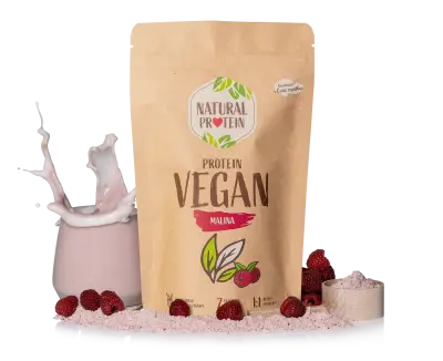 Veganský protein - Malina 1 kus