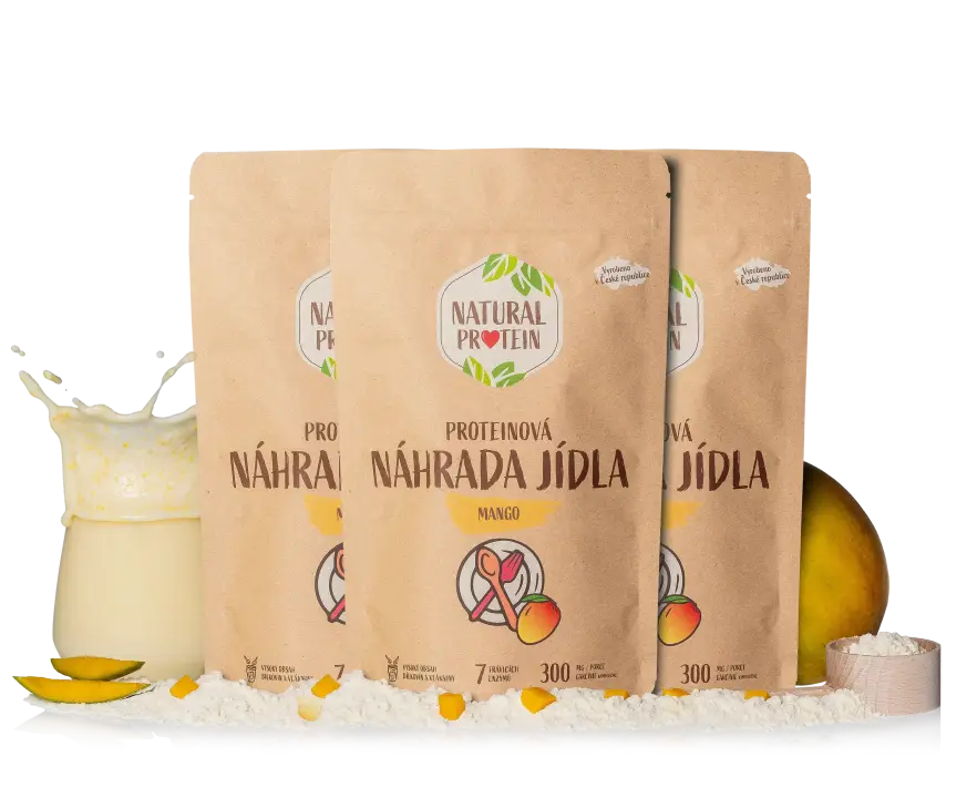 Náhrada jedla - Mango 3 kusy