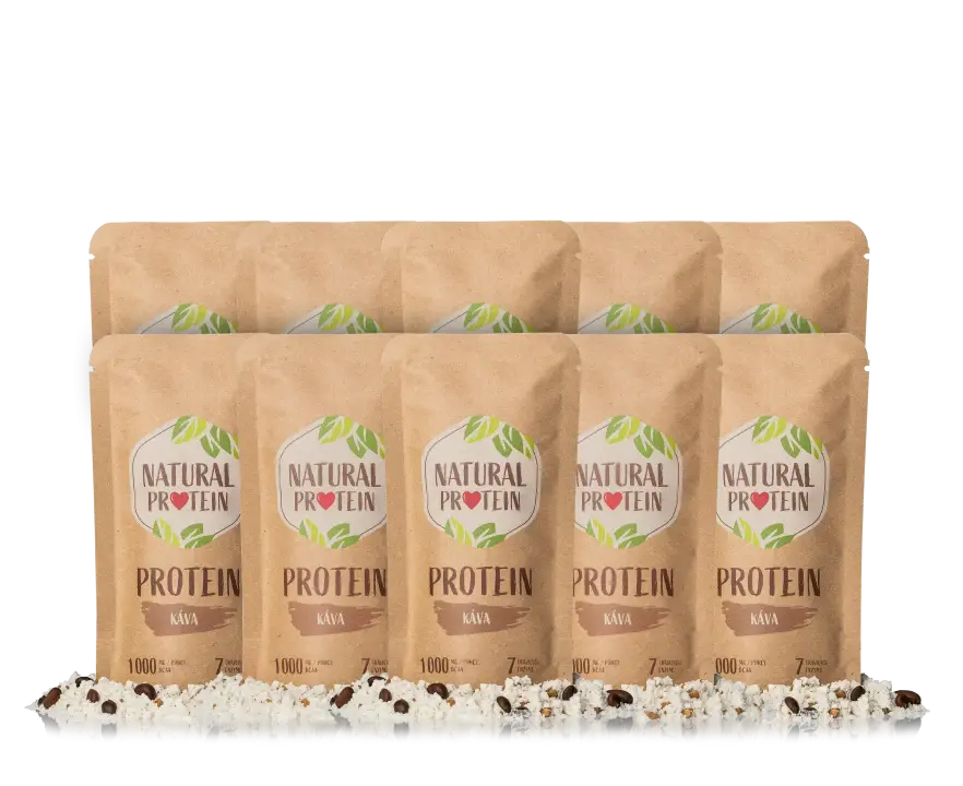 Kávový protein (35 g) 10 kusů