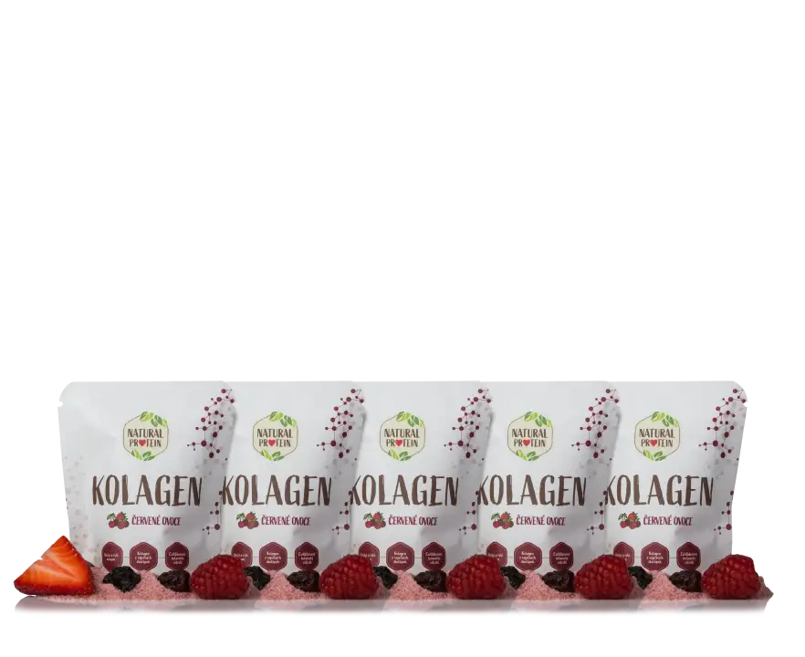 Kolagén - Červené Ovocie (10 g) 5 kusov